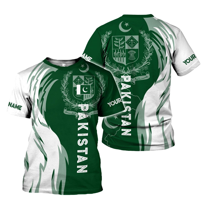 Summer Clothing Pakistan - T-shirt manches courtes homme, streetwear, estival