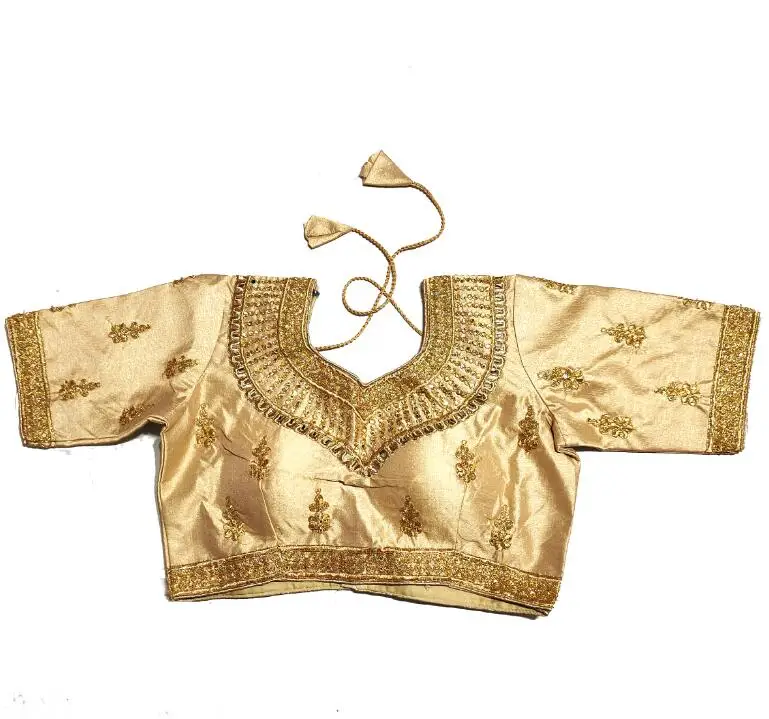 Summer Clothing Pakistan - Haut Sari indien traditionnel pour femmes,