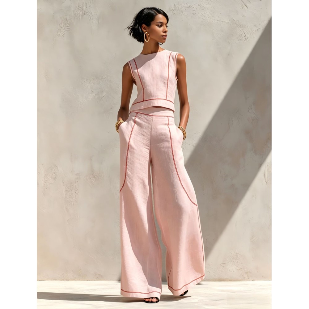 Ensemble 2 pièces gilet et pan - Summer Zara avis et prix