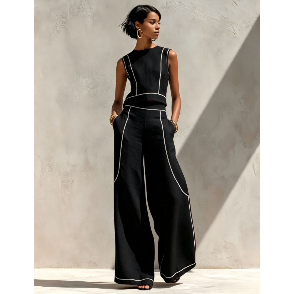 Ensemble 2 pièces gilet et pan - Summer Zara avis et prix