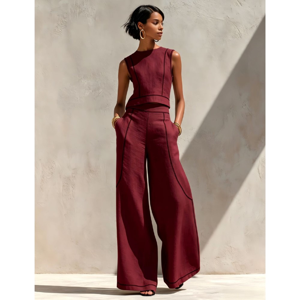 Ensemble 2 pièces gilet et pan - Summer Zara avis et prix