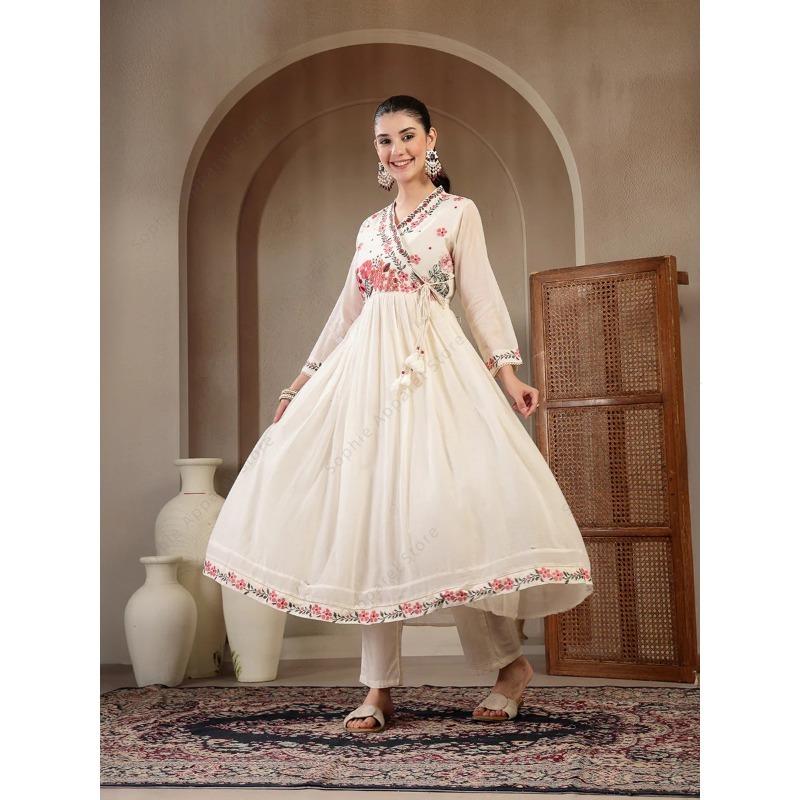 Ensemble Kurti Anarkali en cot - Summer Clothing Pakistan avis et prix