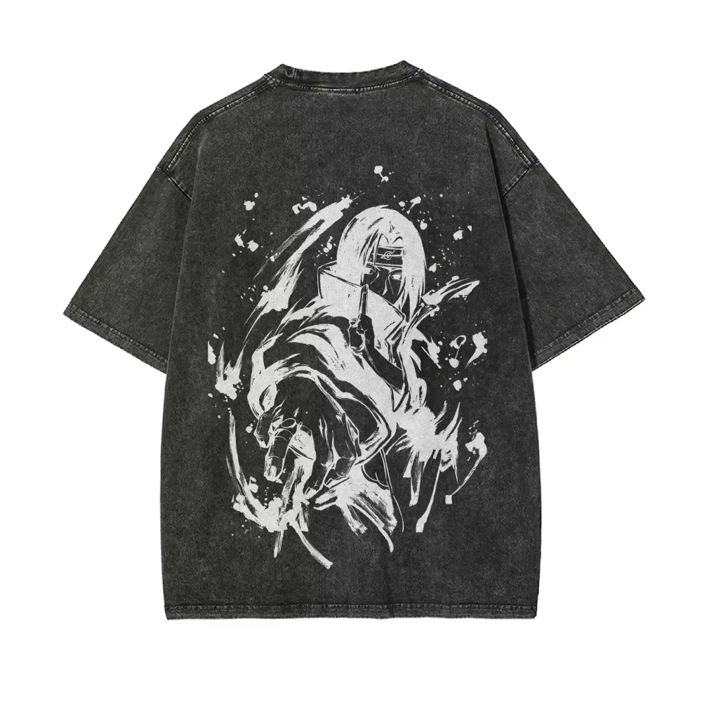 T-shirt vintage délavé Naruto  - Summer Clothing Brands avis et prix