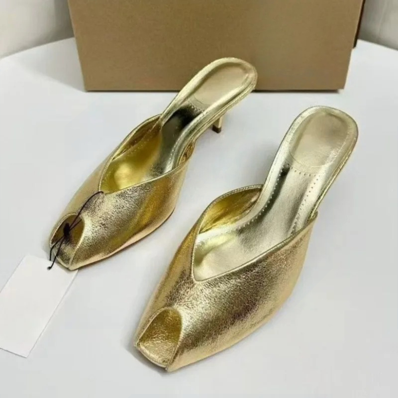 Escarpins de créateur dorés po - Summer Clothing Stores avis et prix