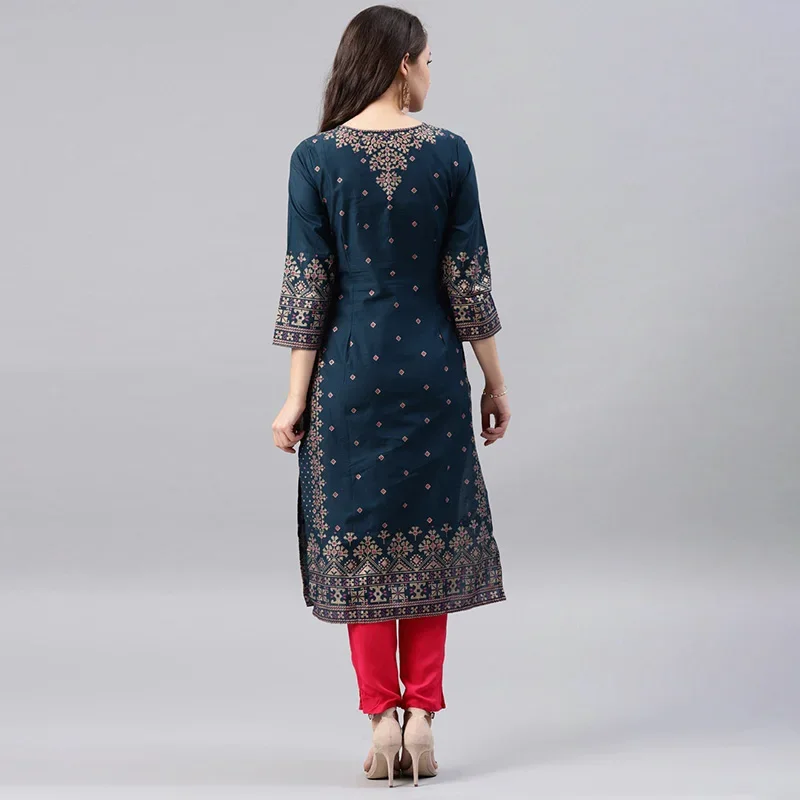 Robe Indienne en Coton Imprimé - Summer Clothing Pakistan avis et prix