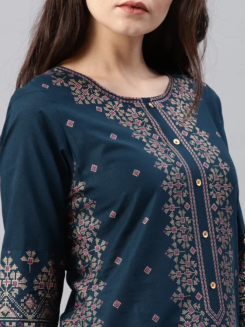 Robe Indienne en Coton Imprimé - Summer Clothing Pakistan avis et prix